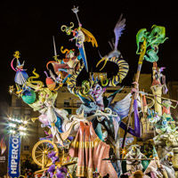 2016 Falla Nou Campanar at Las Fallas