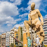 2016 Plaza del Ayuntamiento Falla