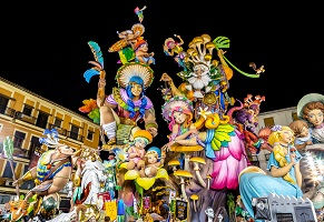 Falla Convento de Jerusalen at Night 2018