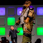 Warwick Davis hosting Star Wars Celebration Europe cosplay competition